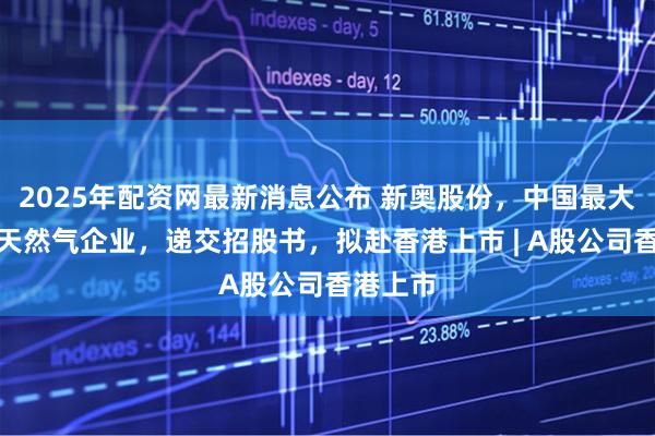 2025年配资网最新消息公布 新奥股份，中国最大的民营天然气企业，递交招股书，拟赴香港上市 | A股公司香港上市